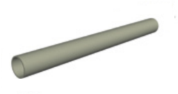 aluminio tubo redondo