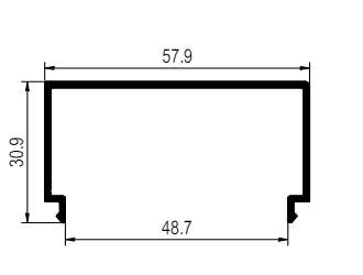 perfil barandilla TS 6066